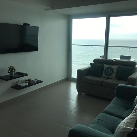 Resort Playa Azul Departamentos Frente Al Mar Тонсупа Стая снимка