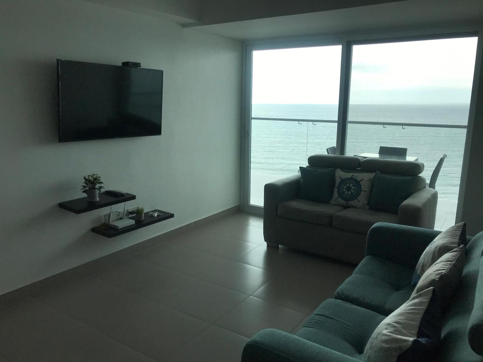 Resort Playa Azul Departamentos Frente Al Mar Тонсупа Стая снимка
