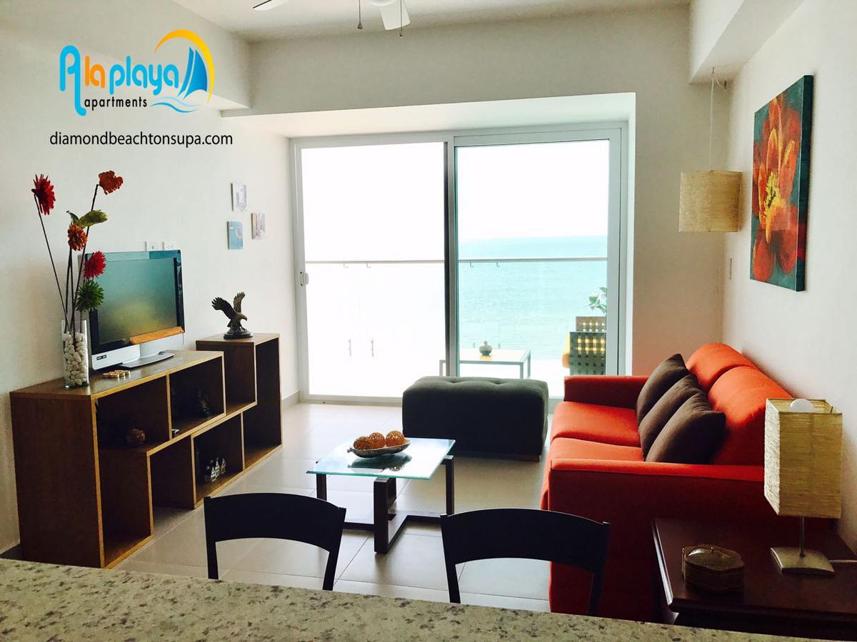 Resort Playa Azul Departamentos Frente Al Mar Тонсупа Екстериор снимка