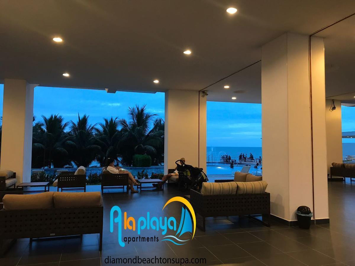 Resort Playa Azul Departamentos Frente Al Mar Тонсупа Екстериор снимка